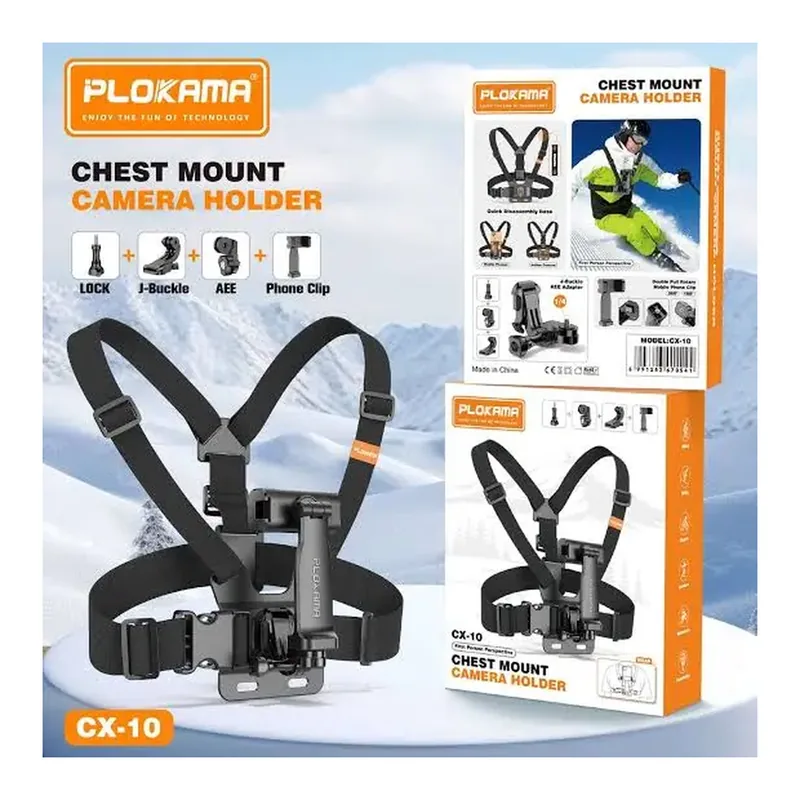 Plokama CX-10 Chest Mount Camera Holder — Detail 3