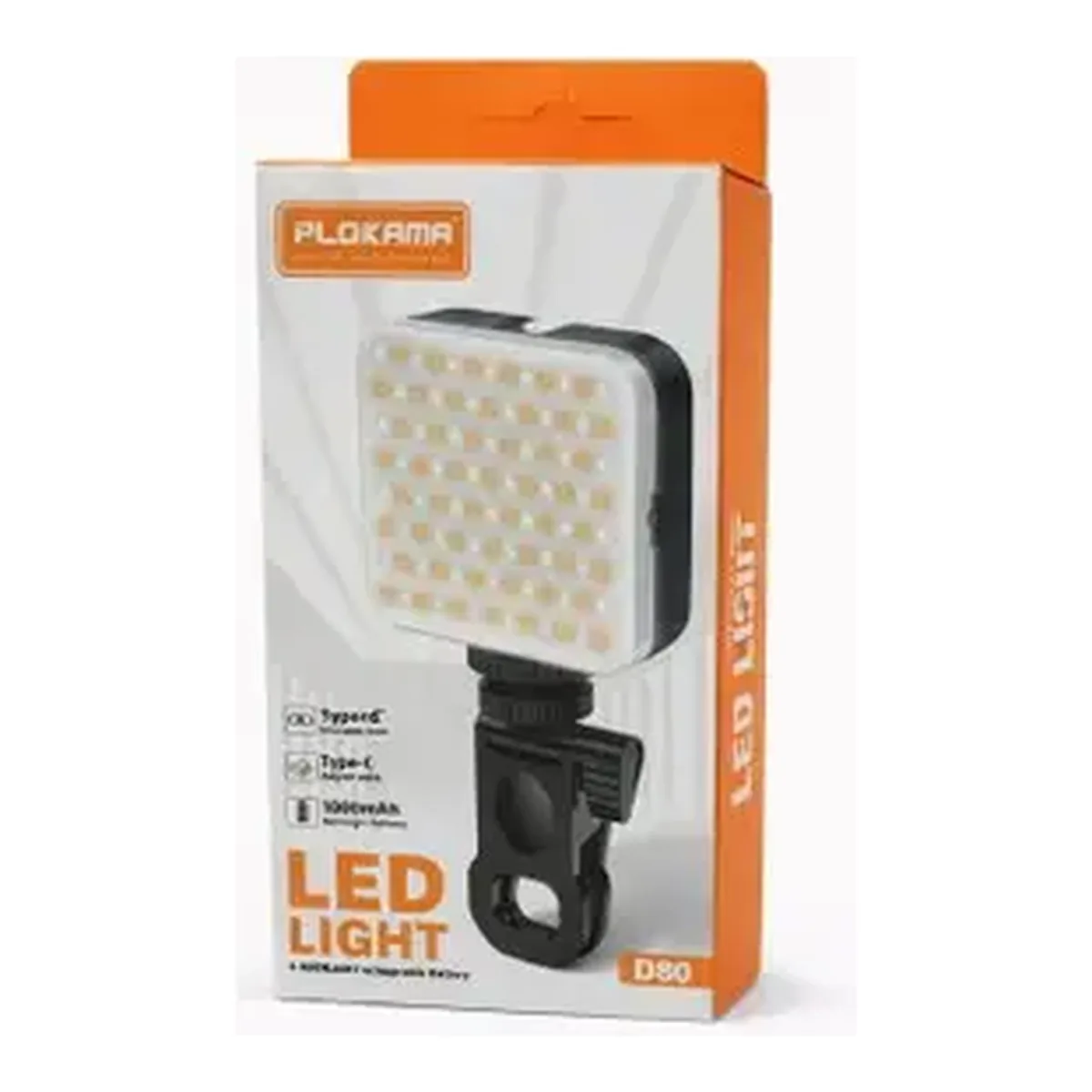 Plokama D80 On-Camera LED Light