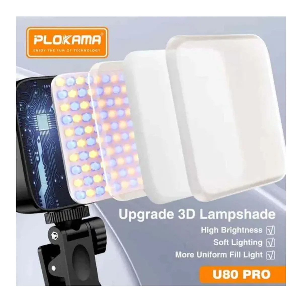 Plokama U80 Pro RGB LED Light